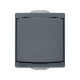 Interrupteur Va-et-vient Sub-line Gris IP54 - INVENTIV