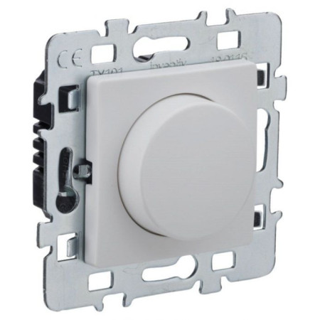 Variateur Rotatif 2 Fils Di-Line Blanc - INVENTIV'