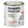 Inventiv Peinture Extérieure Bois 10 Ans Gris Ardoise Satin 0,5L