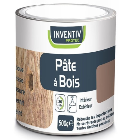 Pâte à bois naturelle INVENTIV' - 500g