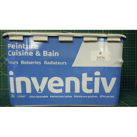 Peinture Cuisine & Bain INVENTIV BASE PASTEL Satin 2L