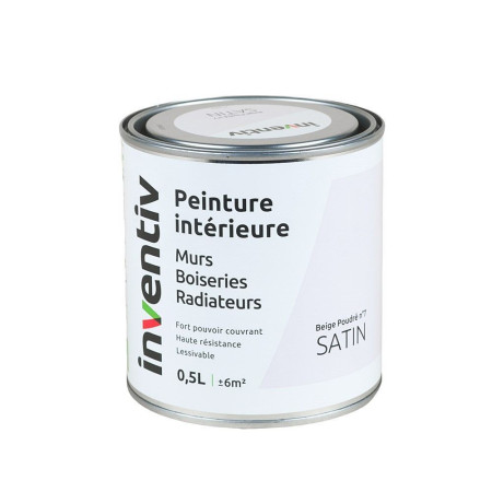 Peinture Intérieure INVENTIV - Beige Poudré N°7 - Satin