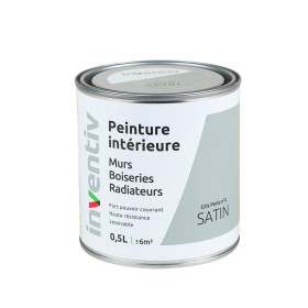 Peinture Intérieure Satinée INVENTIV - Gris Perle 4 - 0,5L