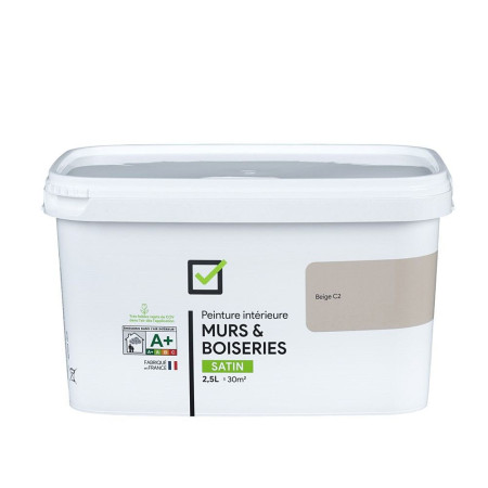 Peinture Intérieure Satin Beige C2 - 2,5L