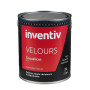 Peinture INVENTIV Velours 2L Coquelicot RL3 - Mat Velouté, Dépolluante
