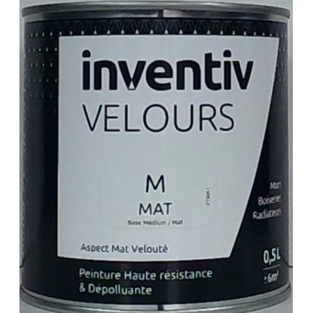 Peinture Inventiv Velours Base Medium Mat - Finition Veloutée