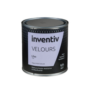 Peinture Inventiv Velours Lilas VG6 - Haute Résistance - 0,5L