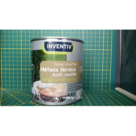 Sous-couche Métaux Ferreux INVENTIV - Anti-rouille, 0,5 L