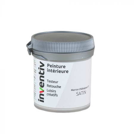 Testeur Peinture Intérieure Satin Marron Châtaigne 7 - INVENTIV