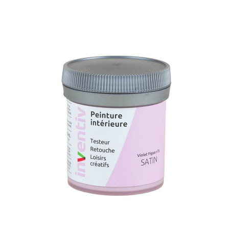 Testeur Peinture Intérieure Satin Violet Figue 6 - INVENTIV
