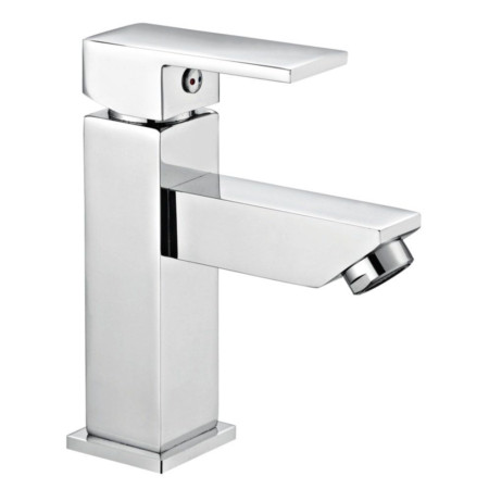 Mitigeur Lavabo Kuba Chromé - INVENTIV - Robinet Moderne et Durable