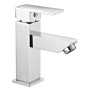Mitigeur Lavabo Kuba Chromé - INVENTIV - Robinet Moderne et Durable