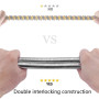 GRIFEMA COMPLENTO-G851 Flexible Douche Anti-Torsion 1.5m Argent
