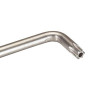 Clé Torx Alyco 194008 - T-8 Inviolable Coudée Nickelée CR-V