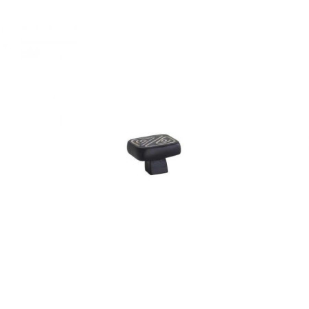 Bouton Meuble Contemporain Noir Blanc L36mm - B BEAUTY