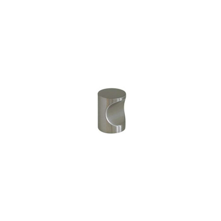 Bouton Meuble Contemporain Zamak Brossé B BEAUTY - Ø19mm