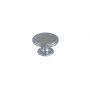 Bouton Meuble Zamak Chromé Mat Ø38mm - Moderne & Élégant