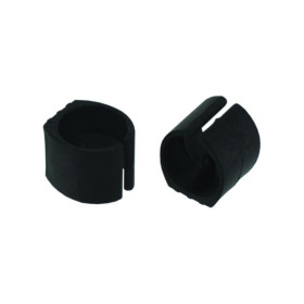 Patins enveloppants à clipser PAT.A.CLIP.234 - Noir - Ø23x25mm