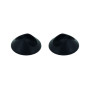 Patins Clipsables Plastique Noir Ø28mm pour Tube 10mm