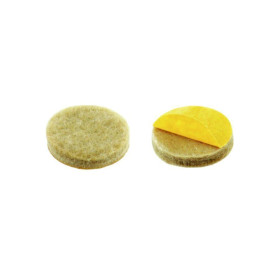 Patins Superfeutre Adhésif Renforcé Ø19mm Beige - INVENTIV
