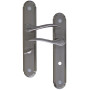 Poignées de porte à verrou Alex - MR BRICOLAGE B BEAUTY - Métal, finition élégante