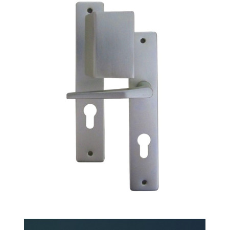 Poignées de Porte Palière Aluminium Argent - B BEAUTY
