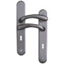 Poignées de porte trou clé Anita - Métal, Design élégant