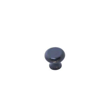 Boutons de Meuble Plastique Noir Ø32 mm - Lot de 4