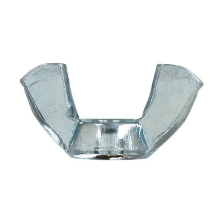 Ecrous à oreilles acier zingué Ø8 - Lot de 6