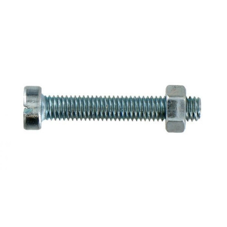 Boulons Tête Cylindrique Acier Zingué 5x60 - INVENTIV