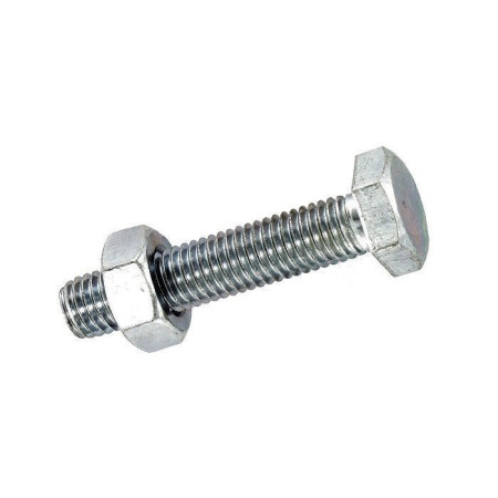 Boulons Tête Hexagonale Acier Zingué 5x30 - INVENTIV