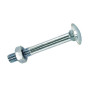 Boulons Tête Ronde Collet Carré 8x60 - Acier Zingué - INVENTIV