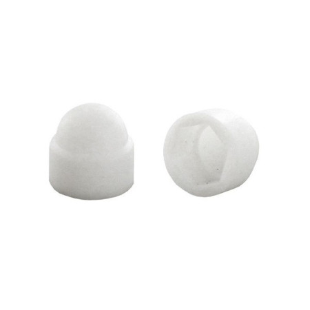 Cache boulon tête hexagonale blanc - INVENTIV ?10