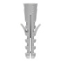 Chevilles Nylon Ø6x30mm - Fixation Solide pour Matériaux Pleins
