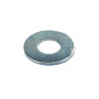 Rondelles plates larges acier zingué - INVENTIV - Ø 10 mm