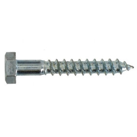 Tirefonds Acier Zingué 7x40 - INVENTIV