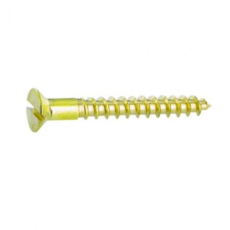 Vis à bois laiton TFx21 INVENTIV 4x20 - Fixation robuste et durable