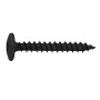 Vis de penture étoile acier noir 7x30 - INVENTIV