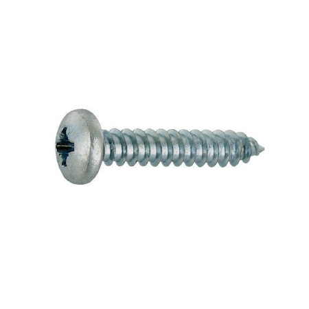 Vis Tôle Cylindrique Acier Zingué 3,5x13 - INVENTIV