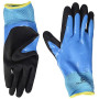 Gants de travail DELTA PLUS V636BL07 - Nitrile, Bleu/Noir, Taille 07
