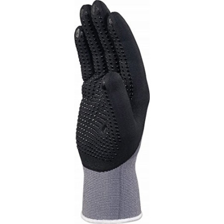 Gants Delta Plus High-Teche-Elot - Gris/Noir - Taille 8
