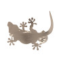 2 Pinces Lézard - Chrome Mat