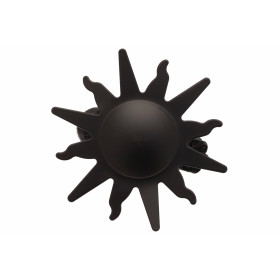2 Pinces Soleil - Nickel Noir