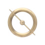 1 Embrasse Métal Avec Magnet Central de Fixation - Bronze
