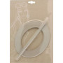 1 Embrasse PVC Ovale - Lin