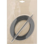 1 Embrasse PVC Ovale - Zinc