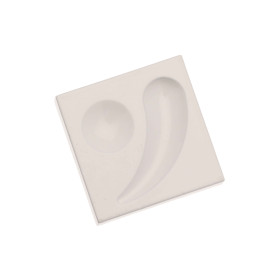1 Magnet Yang (Sans Marque) - Blanc laqué