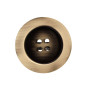 2 Pinces Bouton - Bronze