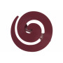 2 Pinces Spirale - Prune