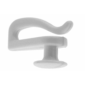 20 Agrafes pour pose Latérale - Blanc - 14x8